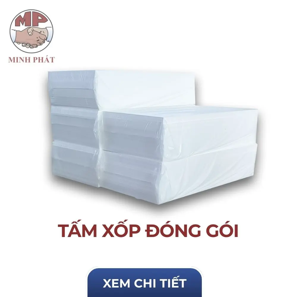 Tấm xốp bao bì đóng gói cắt theo yêu cầu