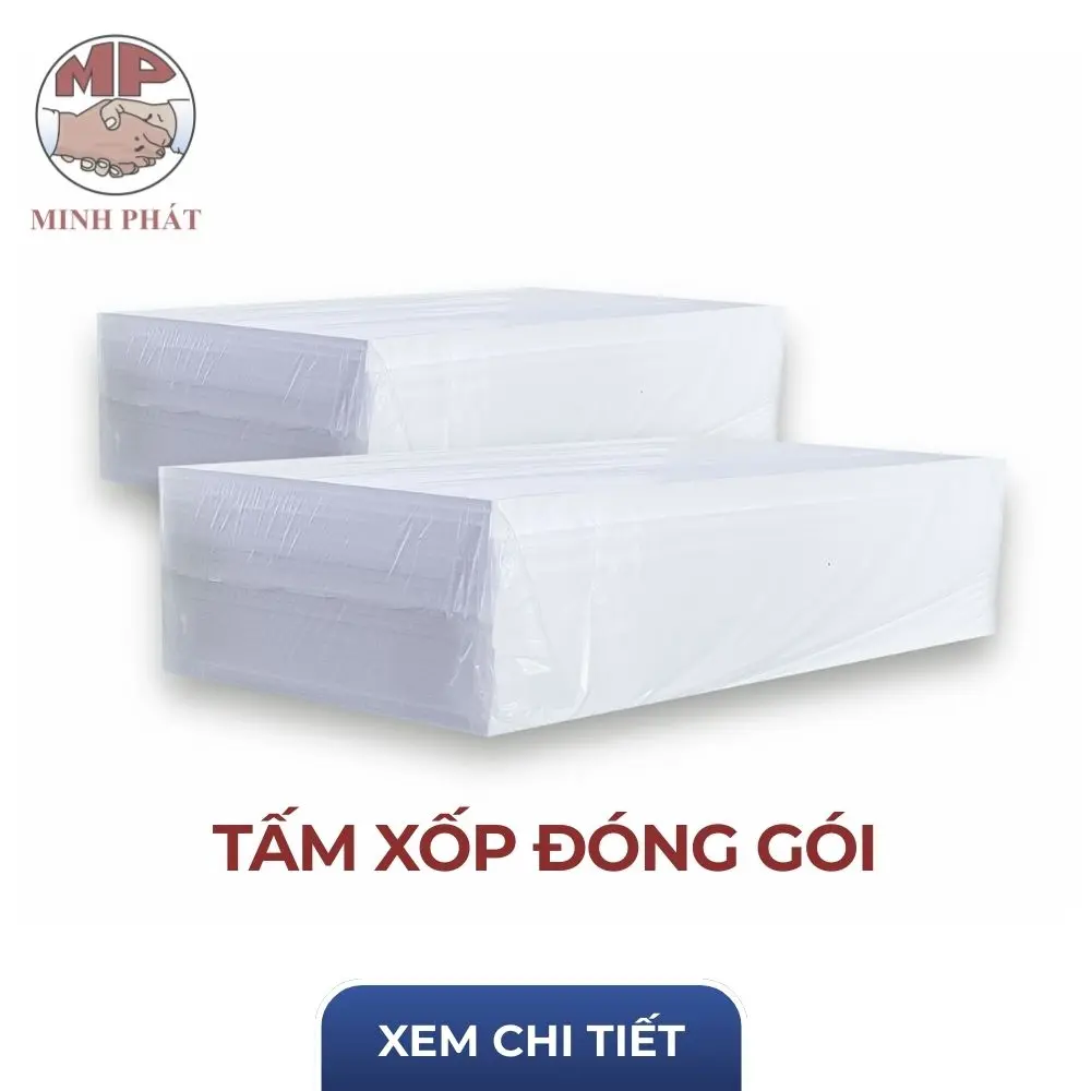 Tấm xốp bao bì đóng gói cắt theo yêu cầu